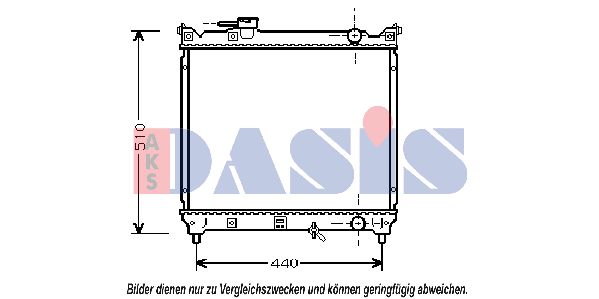 AKS DASIS Radiators, Motora dzesēšanas sistēma 320006N